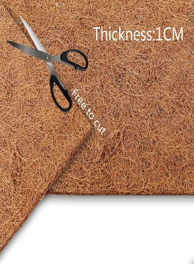 MCLANZOO Reptile Carpet Mat, Coconut Fiber Liner,Snake Bedding,Lizard Cage Mat/Substrate for Snakes, Chameleons, Geckos ands Kitchen Use (30"x12"（2pc）) - Image 3